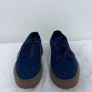 Vans Blue and Brown Sneakers
